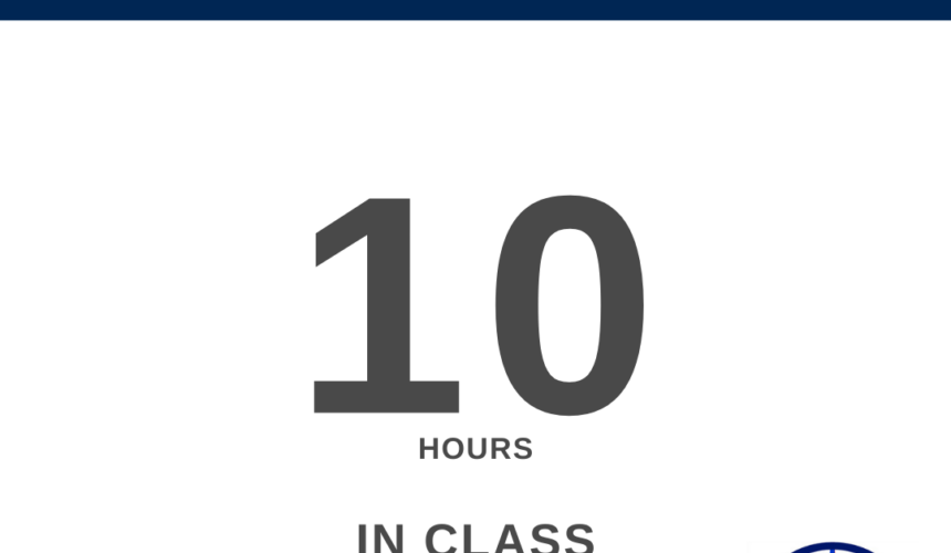 10h Private Classes In-Person